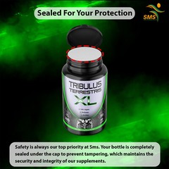 TRIBULUS TERRESTRIS 180 Caps 96% SAPONINS 7500mg Organic Fitness Supplement