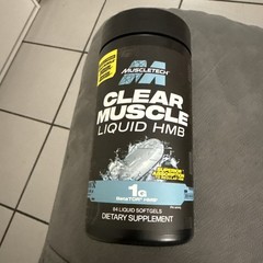 Clear Muscle LIQUID HMB Muscletech 42 Softgels brand new