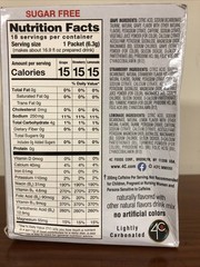 Energy Rush Hydration Electrolytes 200 mg Caffeine 18 packets