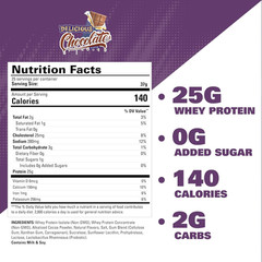 Oxywhey Whey Protein Isolate – 25G High Protein, Low Carb, Sugar Free Meal Repla