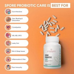 Autoimmunity Care: Spore Probiotic Care Digestive Health – Mens & Womens (60Cap)