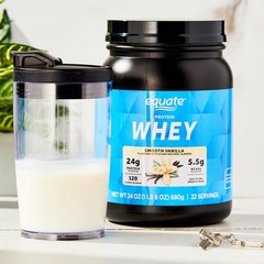 Whey Protein Powder, Smooth Vanilla, 24 oz
