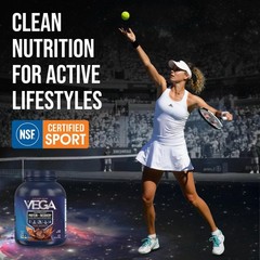Vega Sport Vegan Protein Powder + Recovery 30g Plant Based Protein per Servi…