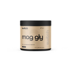 New Switch Nutrition Mag Gly 90 Capsules 100% Pure Magnesium Glycinate