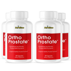 Ortho Prostate- Prostate Support- 4 Bottles- 240 Capsules