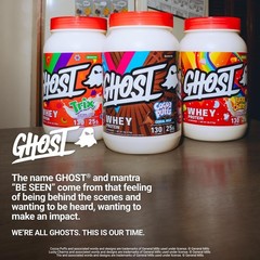 GHOST Whey Protein Powder, Cocoa Puffs Cereal Milk – 2LB, 25G of Protein