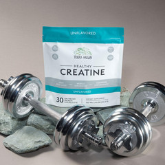 Healthy Creatine Micronized Monohydrate Powder | 30 Stick Packs | Support for Mu