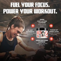 Old School Labs Ultimate 2 Stage Pre Workout for Explosive Energy, Massive Pumps