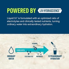 Powdered Hydration Mix, Sugar-Free Electrolytes in Four Delicious Flavors