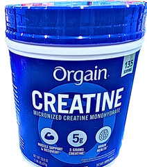 Orgain Micronized Creatine Monohydrate Unflavored 135 Servings EXP 05/2027