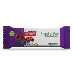 Standard Process StandardBar – Gluten-Free Protein Bar – 18 Bar Pack – Berry