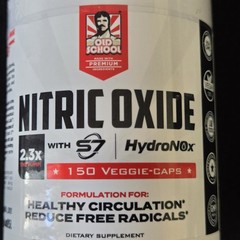 Old School Labs Nitric Oxide Pre-Workout Supplement HydroNOx S7 Blend 30 Serving