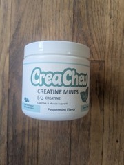 CreaChew Creatine Mints Peppermint 5g Creatine 150 Count