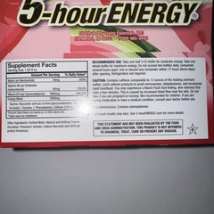 6 Pack Of Watermelon Flavor Extra Strength 5-hour ENERGY Shots Exp 01/2027