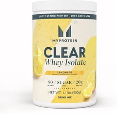 Clear Whey Isolate Protein Powder, Lemonade, 20 Servings, 1.1lbs NEW w/Free Ship