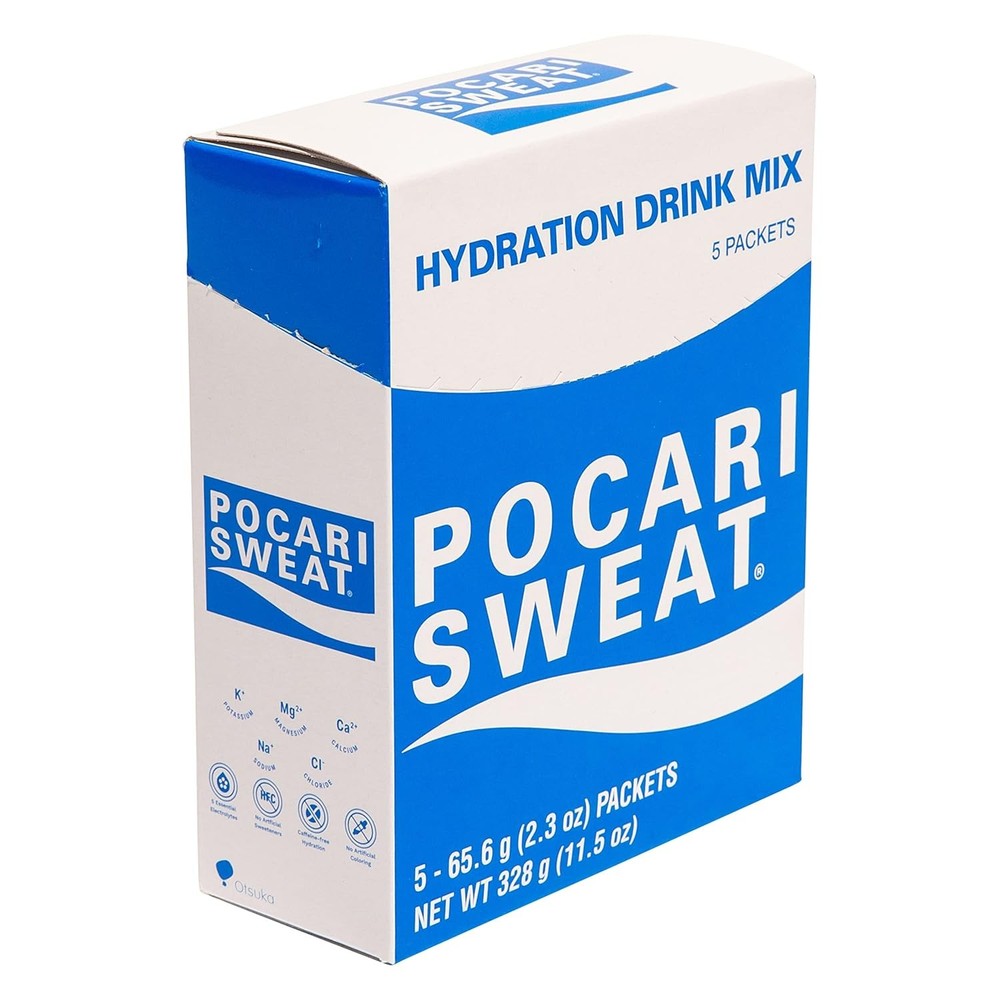 Pocari Sweat Electrolyte Drink 5 Packet Box – Hydration, Replenishment & Recover