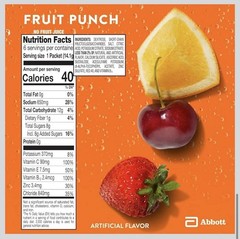 36 Pedialyte with Immune Support On-The-Go Electrolytes Fruit Punch 100% B12 + C