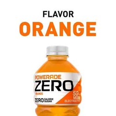 POWERADE Electrolyte Enhanced Zero Sugar Orange Sport Drink, 28 fl oz pack of 5