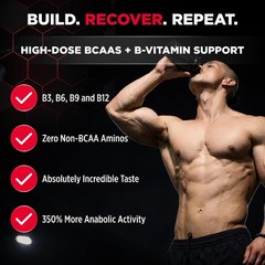 ALLMAX AMINOCORE BCAA Powder, White Grape, 90 Servings, 1035 g