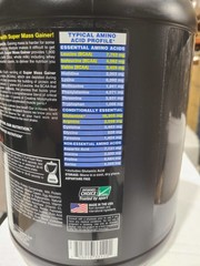 Dymatize Super Mass Gainer 6 LB Gourmet Vanilla 1900 Cal Protein New Sealed