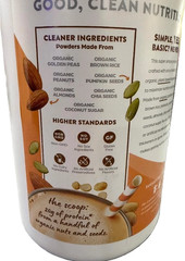 Orgain USDA Organic Simple Plant Protein Powder 32.6 oz CHOCOLATE PEANUT BUTTER