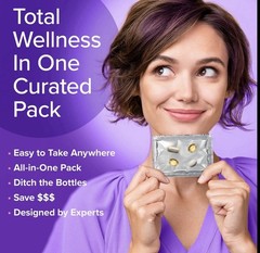 GNC Women’s Wellness Stress Relief Vitapak Program 30 Day Exp: 07/27