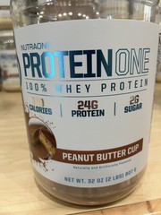 Nutraone Proteinone Whey Protein Promote Recovery Peanut Butter Cup 2lbs