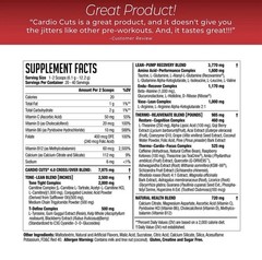 Cardio Cuts NDS Nutrition 4.0 Pre Cardio &weight Loss- Exp07/27