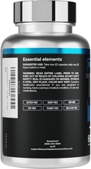 T-Hero Platinum Testosterone Booster – Energy, Muscle & Male Performance, 60ct