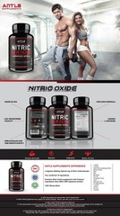 Nitric Oxide L-Arginine Pre Workout+Testosterone Booster,Multivitamin Men’s,Test