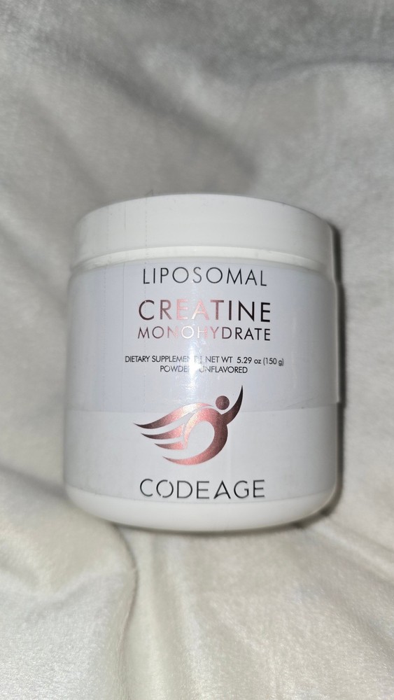 Codeage Liposomal Creatine Monohydrate Powder 30 Svngs Unflavored Exp 04/27