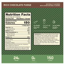 Optimum Nutrition Gold Standard Plant Protein Rich Chocolate Fudge 2 Pack 1lb