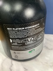 Platinum Hydro Whey®, Velocity Vanilla, 3.52 lb (1.6 kg)