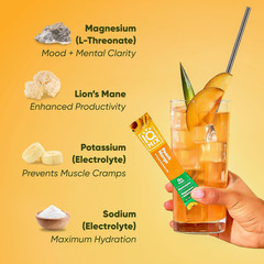 IQMIX Hydration Electrolyte Powder – 4-In-1 Formula for Hydration, Mental Clarit