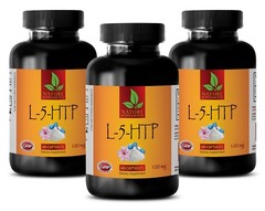 weight loss pills – L-5-HTP – griffonia extract – 3 Bottles (180 Capsules)