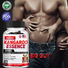 New Zealand Kangaroo Essence w/ Maca 120 Capsules Support Men’s Health – NEW