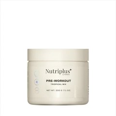 Nutriplus Pre-Workout Tropical Mix Naturally Flavored Net Wt. 200 G (7.1 Oz)
