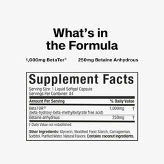 HMB Supplements 1000Mg, Clear Muscle (42 Liquid Softgels) – Highest Grade HMB fo