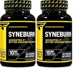 PrimaForce Syneburn Supplement, 180 Capsules – Synephrine from Assorted Sizes