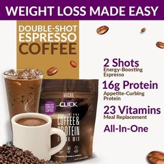 Click Coffee & Protein Powder Bag – Mocha
