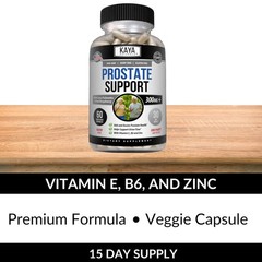 Kaya Naturals Prostate Support – Saw Palmetto, Potent 60 Count (Pack of 1)