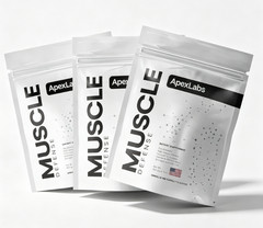Apex Labs Muscle Defense Dietary Supplement, Vanilla -243g 1-5 pack