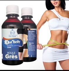 Booty Curve Protein Powder Chocolate 400g + Flat Belly Syrup 200ml (7D YEM)