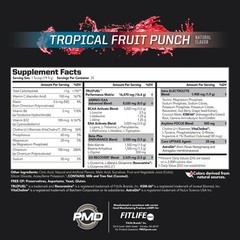PMD Sports Core Fuel Endurance – Performance and Recovery-Tropical Fruit Punch