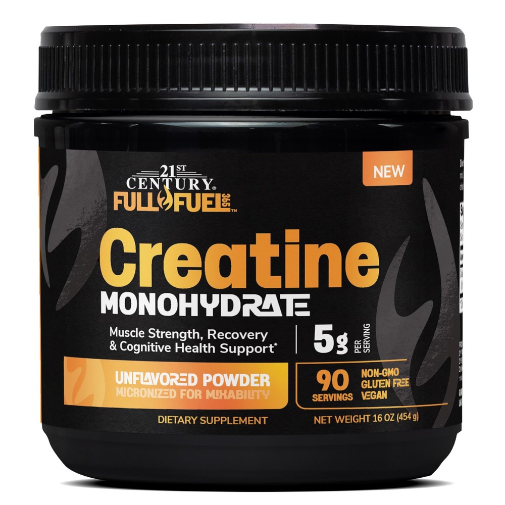 21st Century Full Fuel 365 Creatine Monohydrate 5 g, 16 1 Pound (Pack of 1)