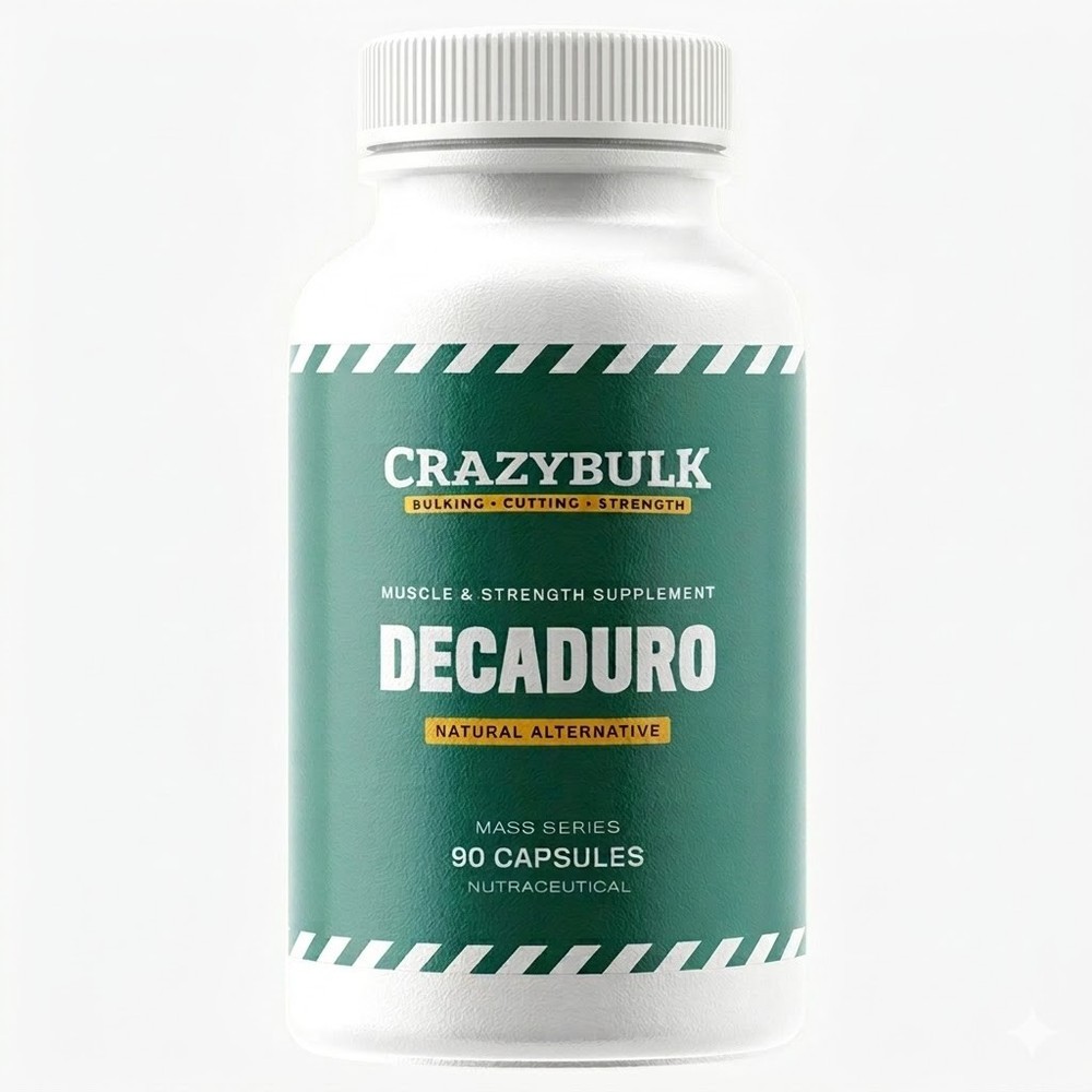 CrazyBulk Decaduro Stack Recovery Energy Workout 90 capsules Pack of 1