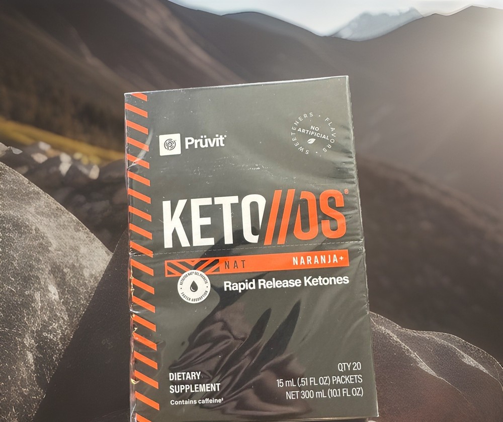 🔥Pruvit Keto OS NAT NARANJA + Orange RAPID RELEASE KETONES 20 pk Charged 🍊 NEW