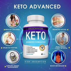 Keto Diet Pills BHB Advanced Ketosis To Burn Fat Fast 3X Supplys