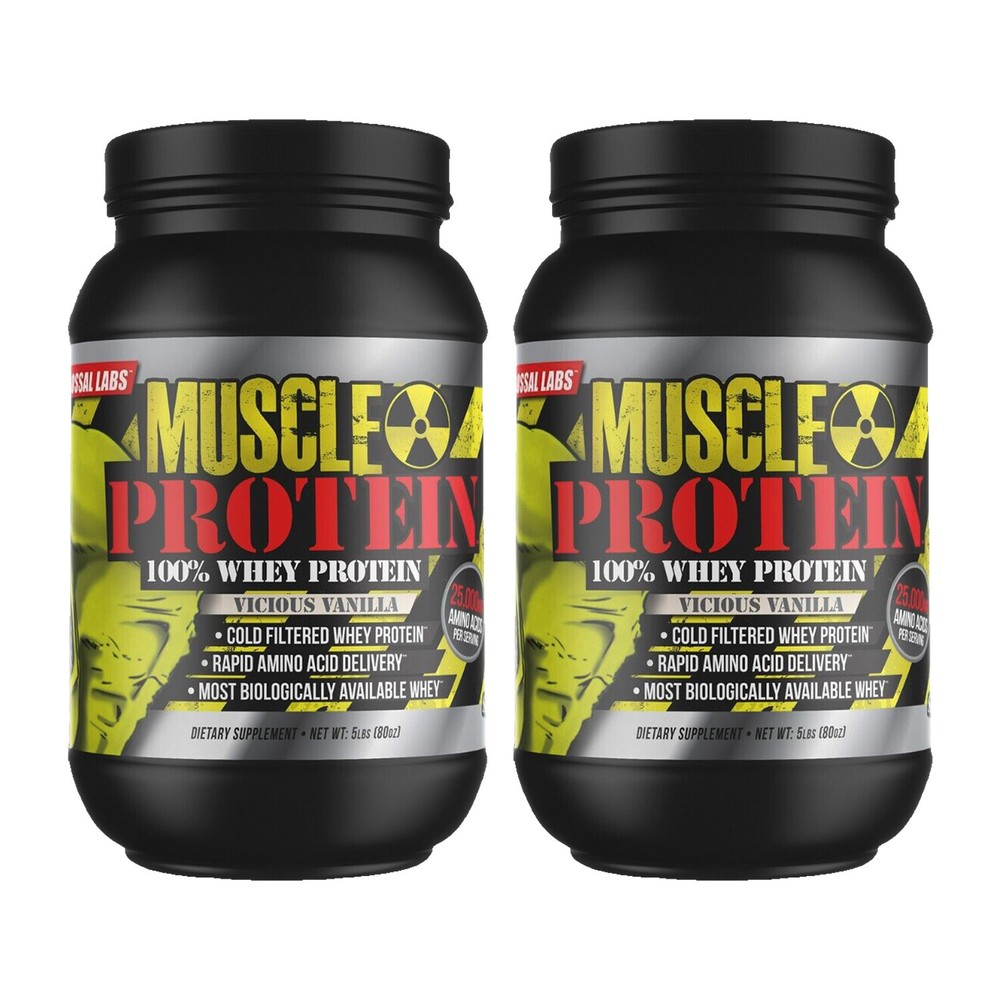 Muscle Whey Protein Powder, Muscle Gain High-Quality Supplement, 10LB