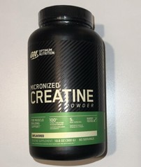 Micronized Creatine Powder Unflavored 10.6 oz 300 gr Optimum Nutrition Keto